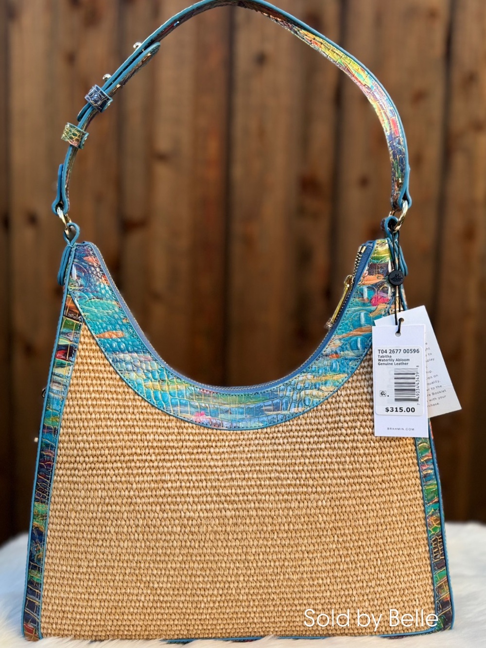 NWT Brahmin Tabitha Waterlily Abloom - Picture 3 of 5